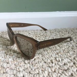 DKNY Donna K Grandient Orange Sunglasses DY4145